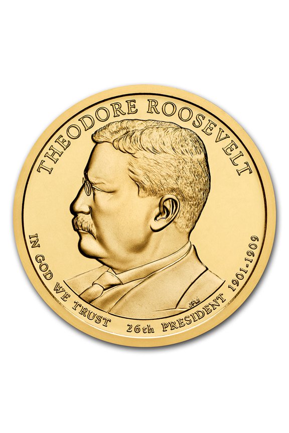 2013-D Theodore Roosevelt Presidential Dollar BU