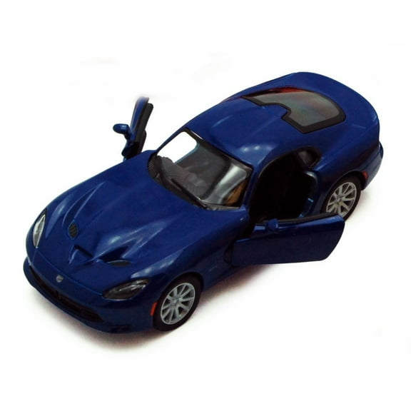 2013 Dodge SRT Viper GTS, Blue - Kinsmart 5363D - 1/36 scale Diecast Model Toy Car (Brand New, but NOT IN BOX)