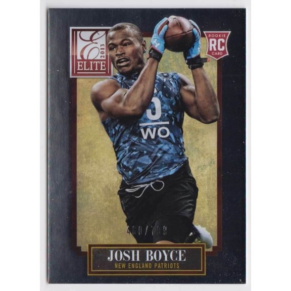 2013 Elite Base Rookies Josh Boyce #147 Rookie Panini NFL New England Patriots Card New England Patriots NFL Football Trading Card
