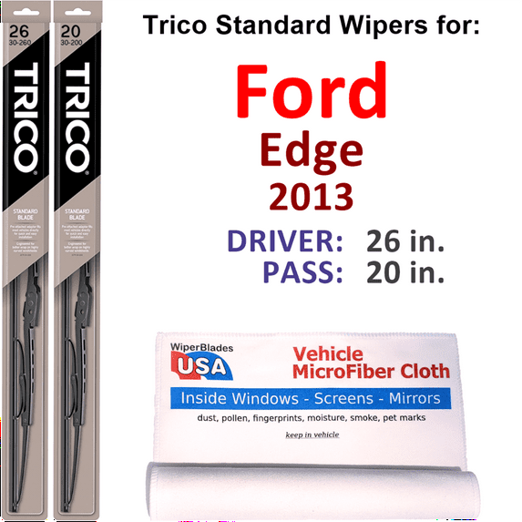 2013 Ford Edge Wiper Blades (Set of 2)