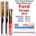 thumbnail image 1 of 2013 Ford Escape Performance Beam Wipers (Set of 3) w/Rear Wiper, 1 of 4