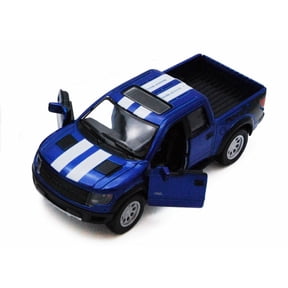 2013 Ford F-150 SVT Raptor SuperCrew Pickup Truck, Blue - Kinsmart 5365DF - 1/46 scale Diecast Model Toy Car (Brand New, but NOT IN BOX)