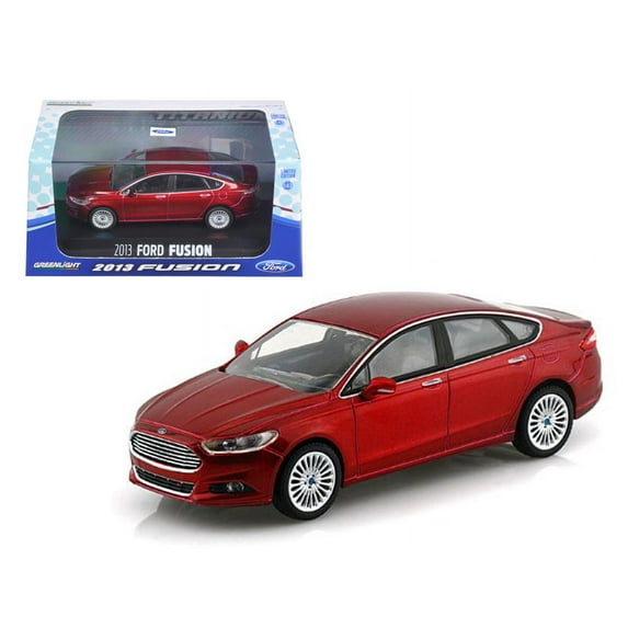 2013 Ford Fusion Ruby Red Metallic 1/43 Diecast Model Car by Greenlight