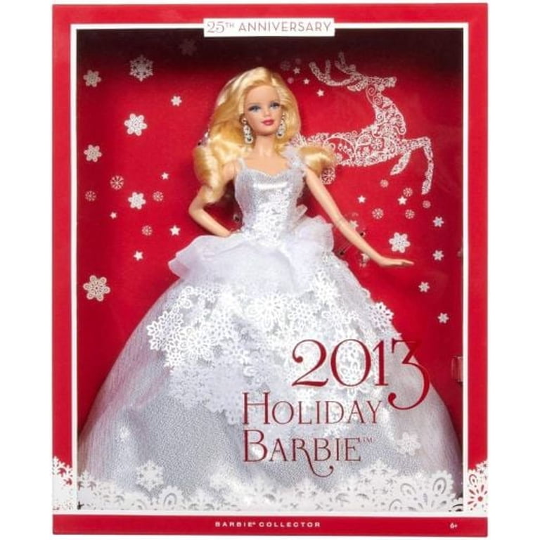 2013 Holiday Barbie Doll, White