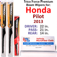 thumbnail image 1 of 2013 Honda Pilot Performance Beam Wipers (Set of 3) w/Rear Wiper, 1 of 3
