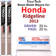 thumbnail image 1 of 2013 Honda Ridgeline Beam Blade Wipers (Set of 2), 1 of 3