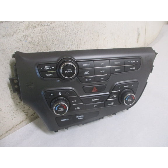 Pre-Owned 2013 Kia Optima Radio Navigation Control Panel OEM LKQ - Verify Specific Vehicle Fitment In Description - (Good)