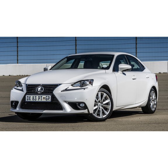 2013 Lexus IS ZA - 12x18 Inch Laminated Poster - Stunning Detail and Bold Colors
