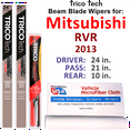 thumbnail image 1 of 2013 Mitsubishi RVR Beam Blade Wipers (Set of 3) w/Rear Wiper, 1 of 3