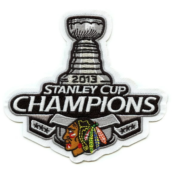 2013 NHL Stanley Cup Final Champions Chicago Blackhawks Patch