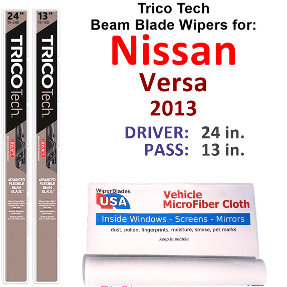 2013 Nissan Versa Beam Blade Wipers (Set of 2)
