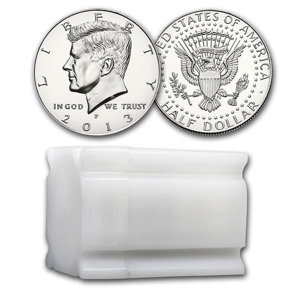 2013-P Kennedy Half Dollar 20-Coin Roll BU