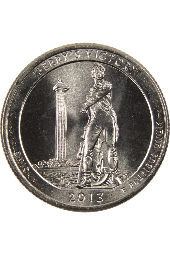 2013 P Perry's Victory National Park Quarter BU Uncirculated Clad 25c