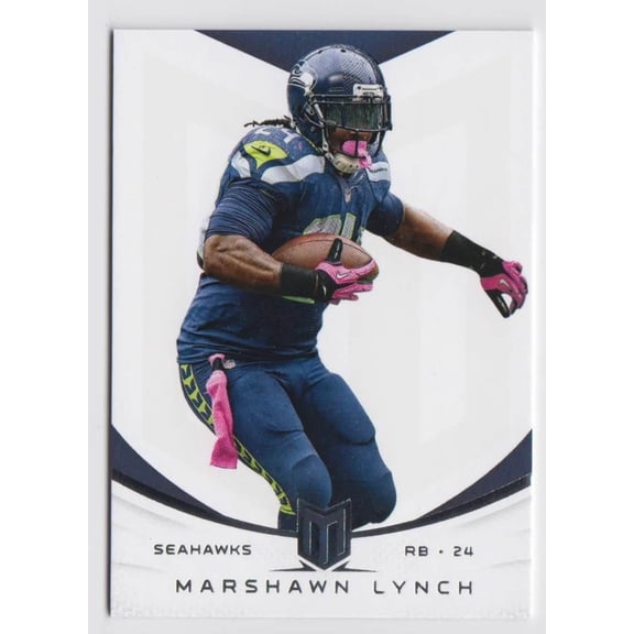 2013 Panini Momentum Base Set Marshawn Lynch #42 Seattle Seahawks Football Card Seattle Seahawks NFL Football Trading Card