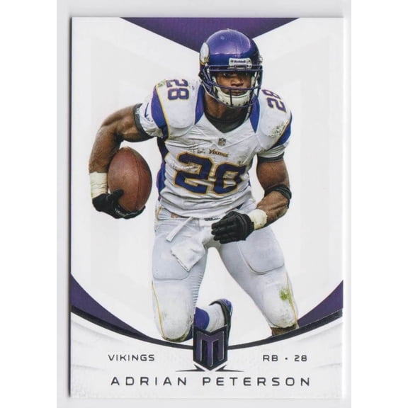 2013 Panini Momentum Base Set Minnesota Vikings Adrian Peterson #17 Football Card Minnesota Vikings NFL Football Trading Card