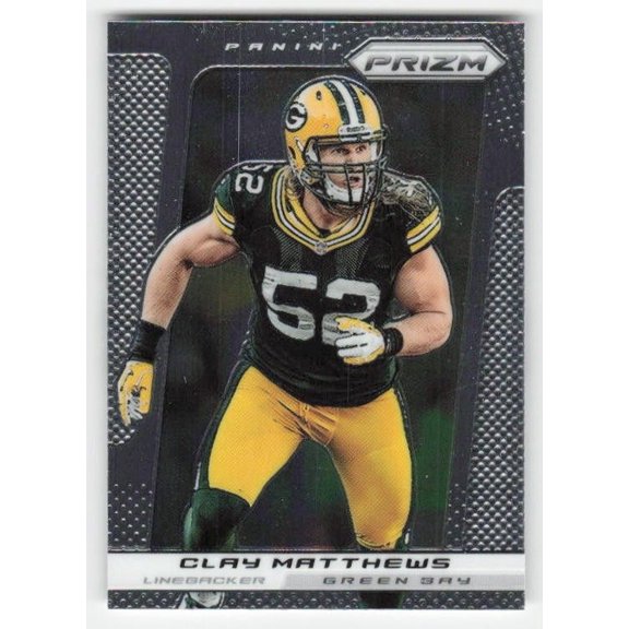 2013 Panini Prizm Clay Matthews No. 120 Green Bay Packers NFL Football Card