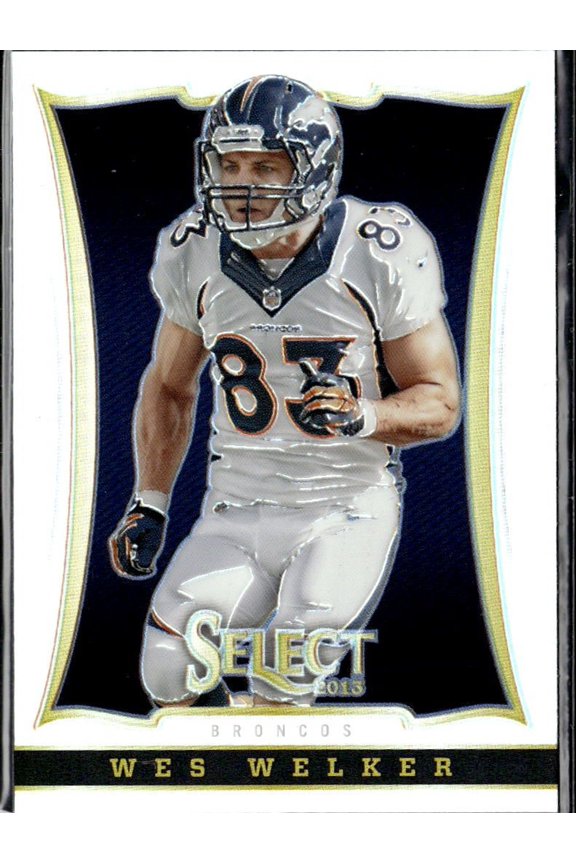 2013 Panini Select Prizm Wes Welker #39 Denver Broncos NFL Football Trading Card