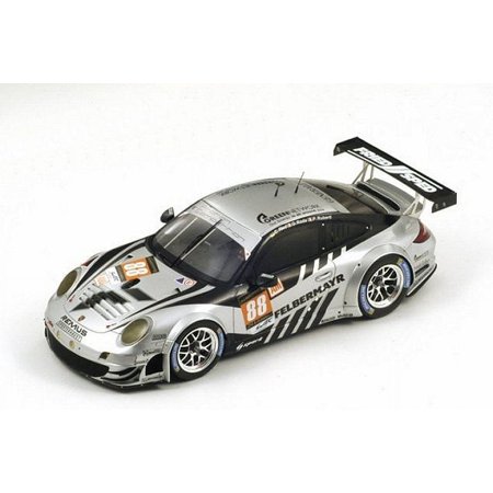 2013 Porsche 911 GT3 RSR Proton Competition No. 88 LM Model Car in 1:18 Scale by Spark