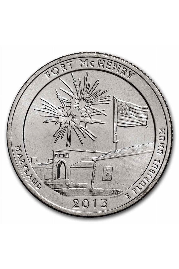 2013-S ATB Quarter Ft. McHenry National Monument/Shrine Proof
