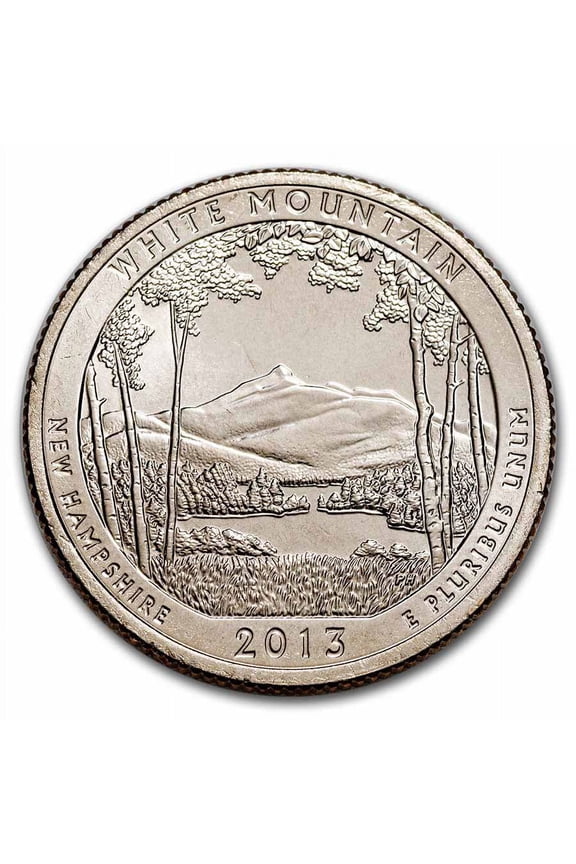2013-S ATB Quarter White Mountain National Forest Gem Proof