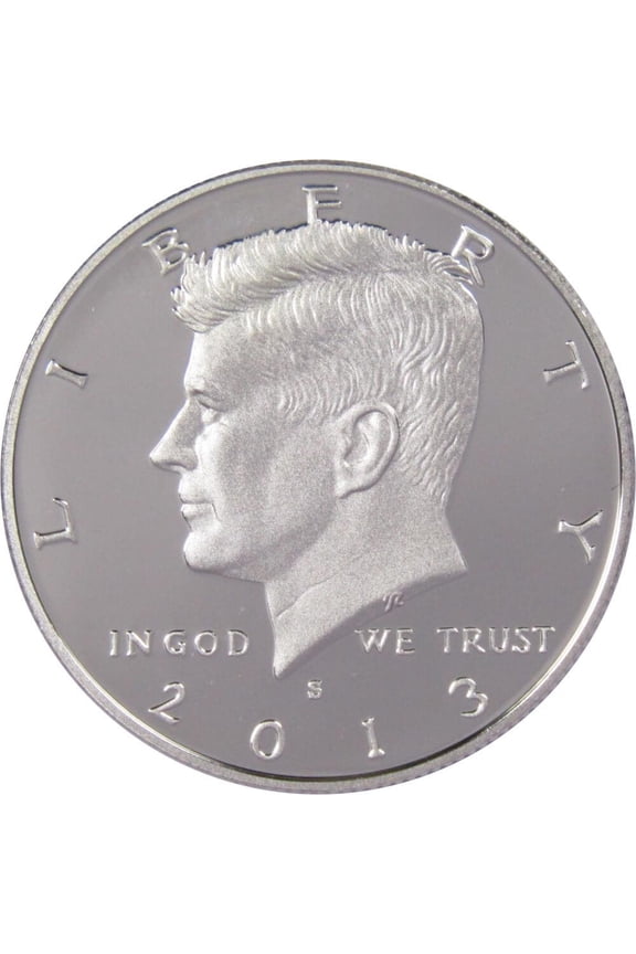 2013 S Kennedy Half Dollar Choice Proof 90% Silver 50c US Coin Collectible