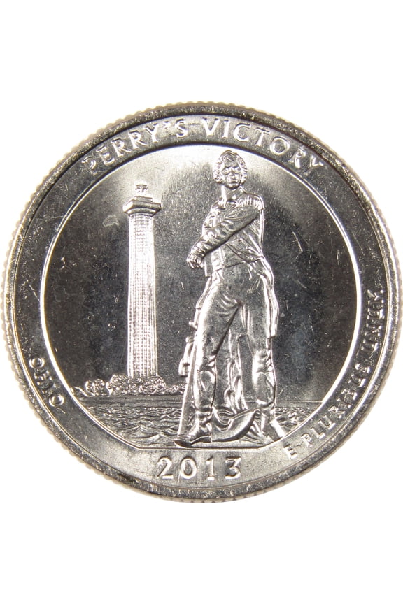 2013 S Perry's Victory National Park Quarter BU Uncirculated Clad 25c
