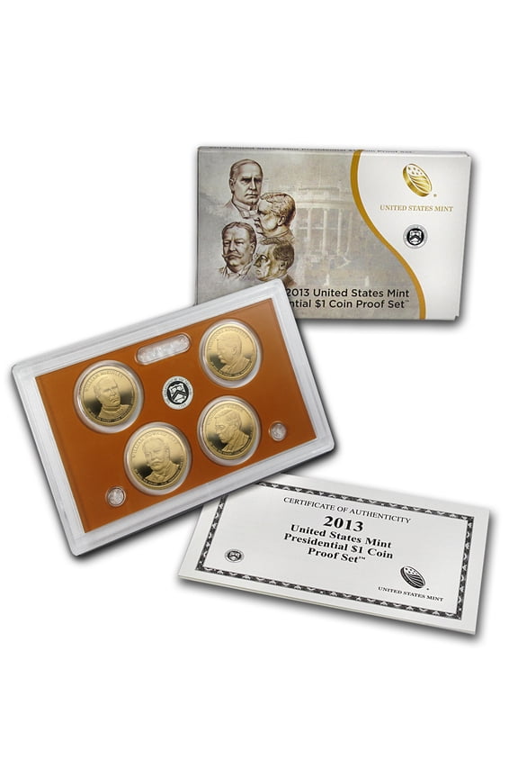 2013-S Presidential Dollar Proof Set