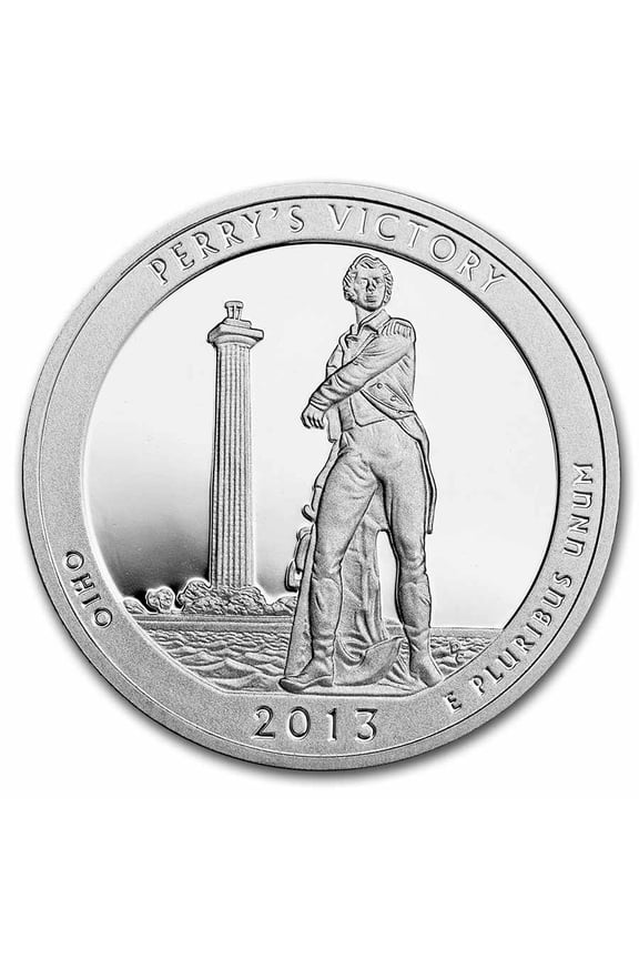 2013-S Quarter ATB Perry's Memorial Proof (Silver)