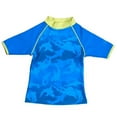 thumbnail image 1 of 2013 Short Sleeve Rash Top, Fin Frenzy Pattern - Size 12, 1 of 1