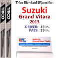 thumbnail image 1 of 2013 Suzuki Grand Vitara Wiper Blades (Set of 2), 1 of 3