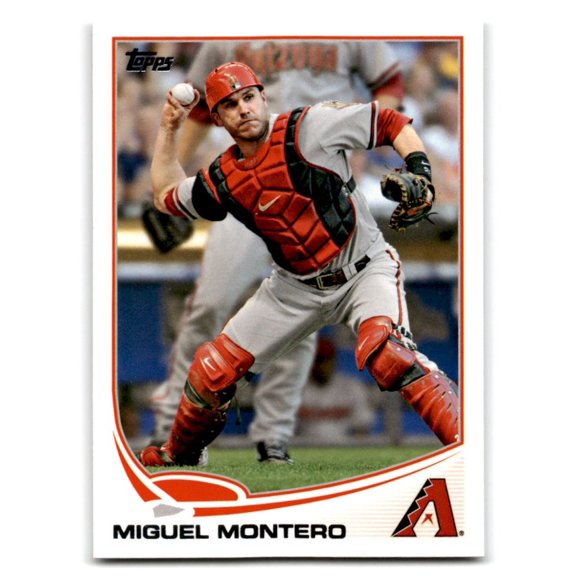 2013 Topps #274 Miguel Montero NM-MT Arizona Diamondbacks Baseball Card Arizona Diamondbacks MLB Baseball Trading Card