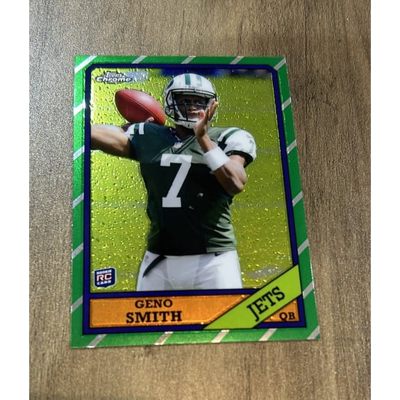 2013 Topps Geno Smith New York Jets 2013 Topps Chrome - 1986, NM