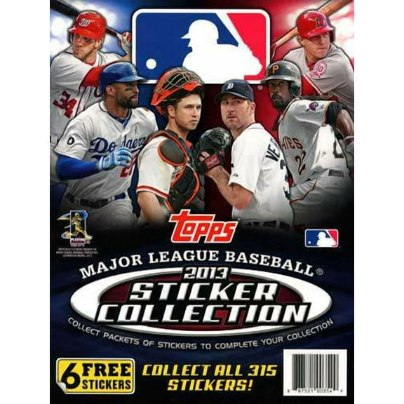 Topps 2013 MLB Sticker Individual Album