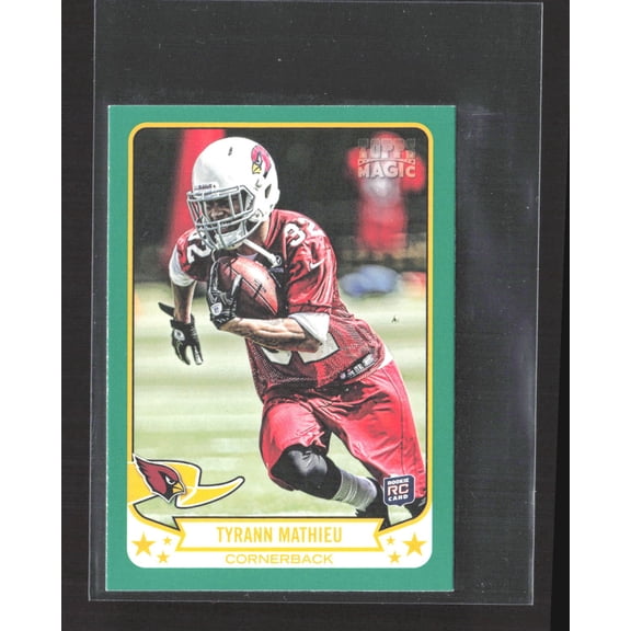 2013 Topps Magic Tyrann Mathieu RC #14 Arizona Cardinals Football Card