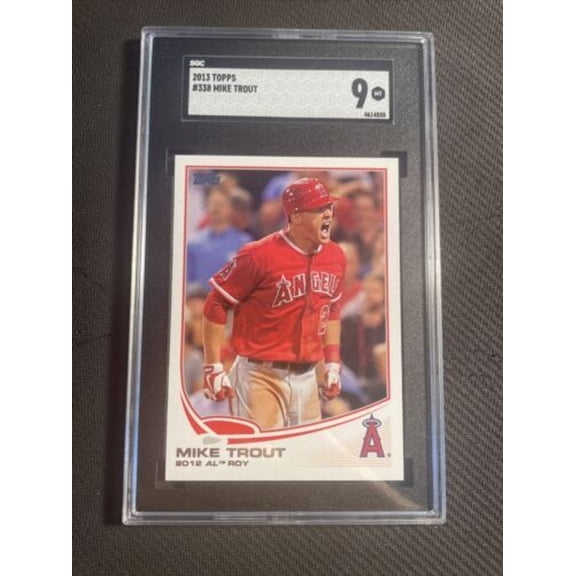 2013 Topps Near Mint Mike Trout 9 Baseball Card