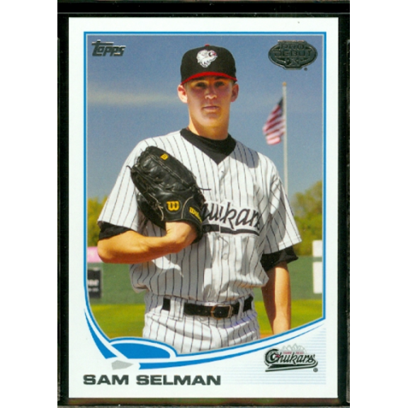 2013 Topps Pro Debut #113 Sam Selman MLB Baseball Trading Card
