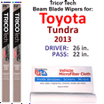 thumbnail image 1 of 2013 Toyota Tundra Beam Blade Wipers (Set of 2), 1 of 3