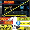 thumbnail image 1 of 2013 & UP RAM JENSEN GPS NAVIGATION SYSTEM CAR STEREO RADIO OPTIONAL SIRIUSXM, 1 of 9