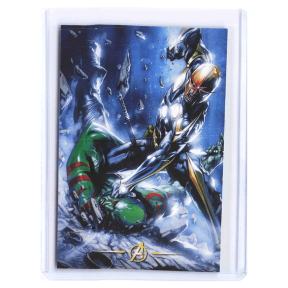 2013 Upper Deck Marvel Avengers Assemble Trading Card M65 Drax the Destroyer Nova Annihilation Comic