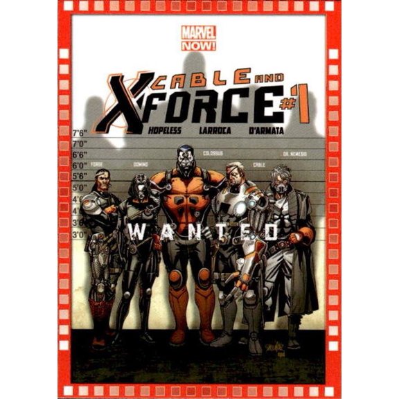 2013 Upper Deck Marvel Now! #115 Cable and X-Force Near Mint or Better Trading Card