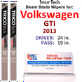 thumbnail image 1 of 2013 Volkswagen GTI Beam Blade Wipers (Set of 2), 1 of 3