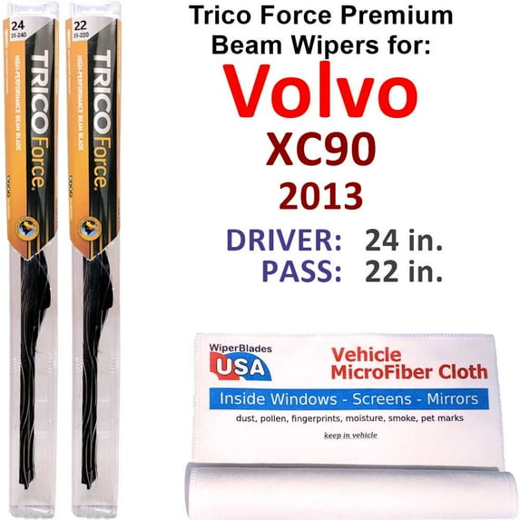 2013 Volvo XC90 Performance Beam Wipers (Set of 2)