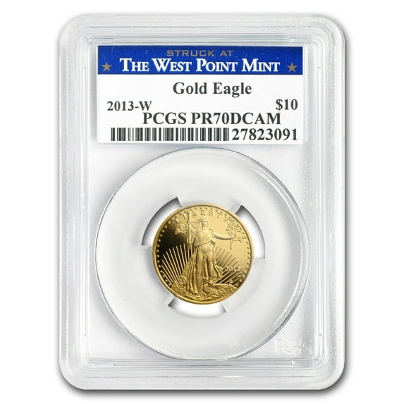 2013-W 1/4 oz Proof American Gold Eagle PR-70 PCGS
