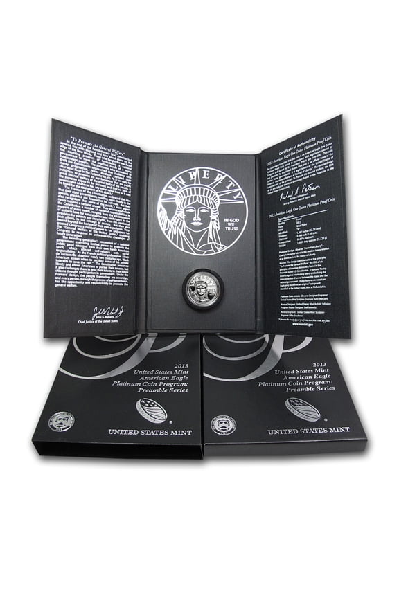 2013-W 1 oz Proof American Platinum Eagle (w/Box & COA)