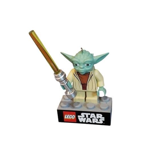 2013 Yoda LEGO Star Wars (Star Wars, Lego) Hallmark Keepsake Christmas Tree Ornaments QXI2245