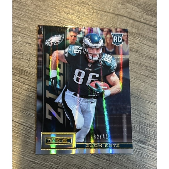 Zach Ertz Panini Philadelphia Eagles 2013 rookie trading card