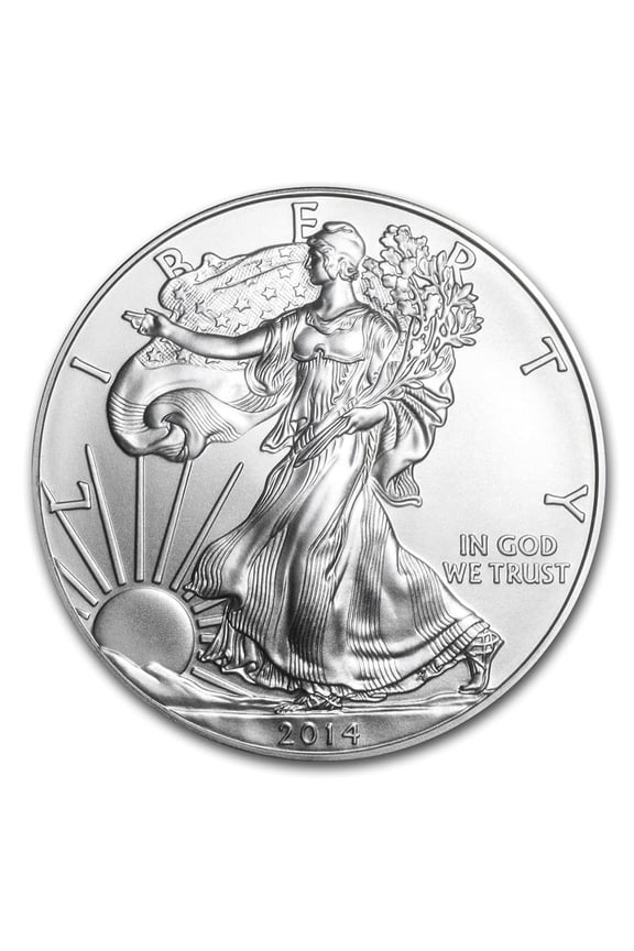 2014 1 oz American Silver Eagle BU