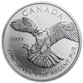 thumbnail image 1 of 2014 1 oz Silver Birds of Prey Peregrine Falcon (Abrasions/Spots), 1 of 2
