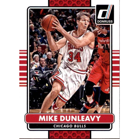 2014-15 Panini Donruss Base #66 Mike Dunleavy Chicago Bulls Basketball Card