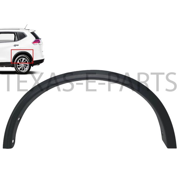 2014 2015 2016 2017 2018 2019 2020 Compatible with Rogue Left Rear Wheel Arch Trim Molding Driver Side